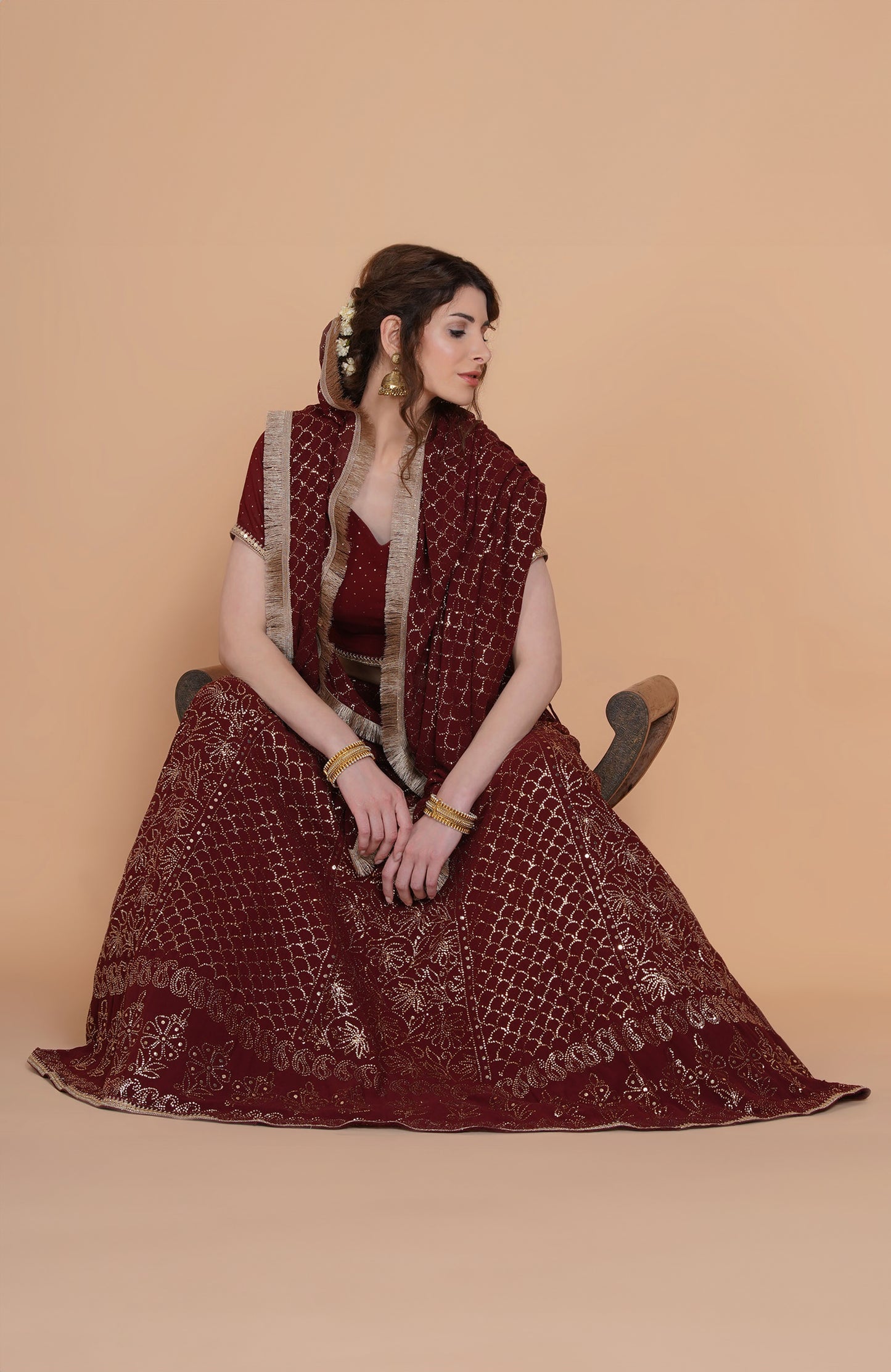 Ethereal Kamdani Lehenga